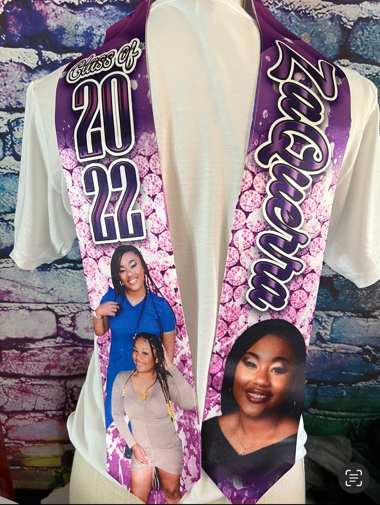 Custom Graduation Stole