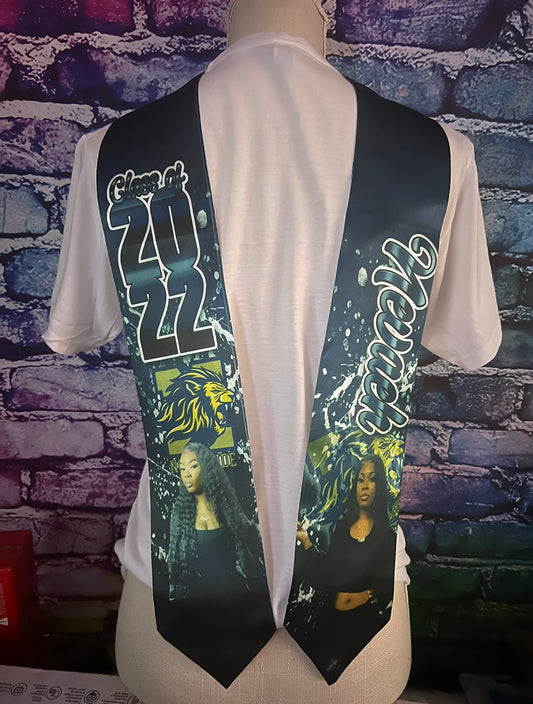 Custom Graduation Stole
