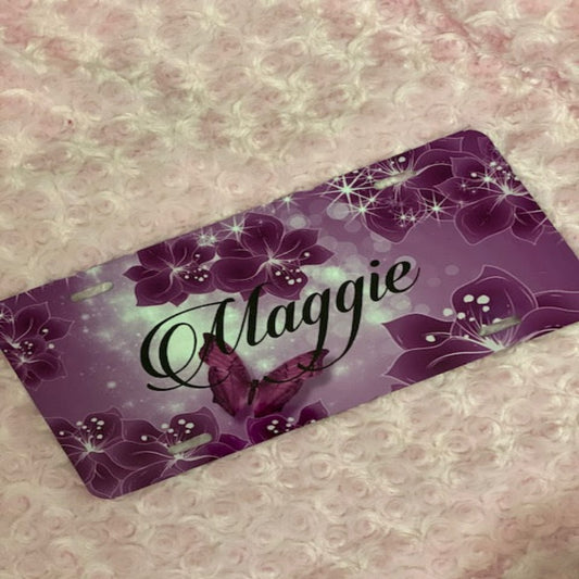Custom License Plate